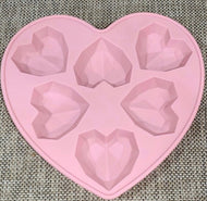 Geometric heart 6cavity